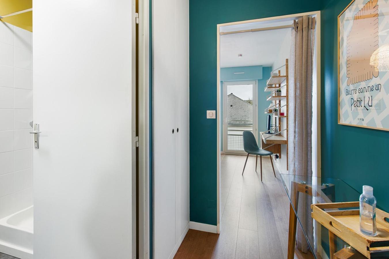 Joli Studio - Parking Prive - Wifi Tres Haut Debit - Au Calme Nantes Kültér fotó